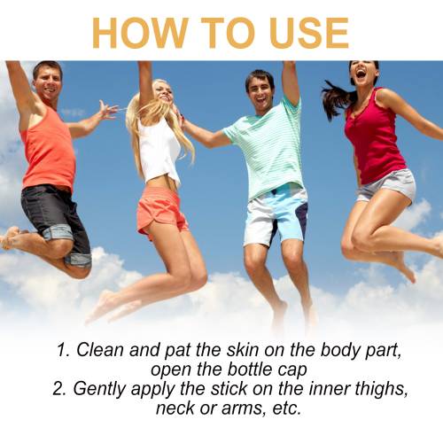Anti-Chafe Body Balm Stick for Thighs, Arms & Neck, Moisturizing