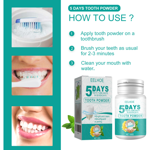 5-Day Whitening Tooth Powder