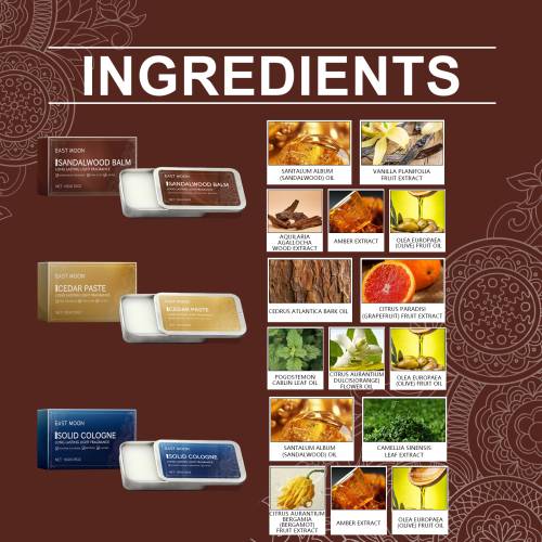 Men's Solid Cologne Balm