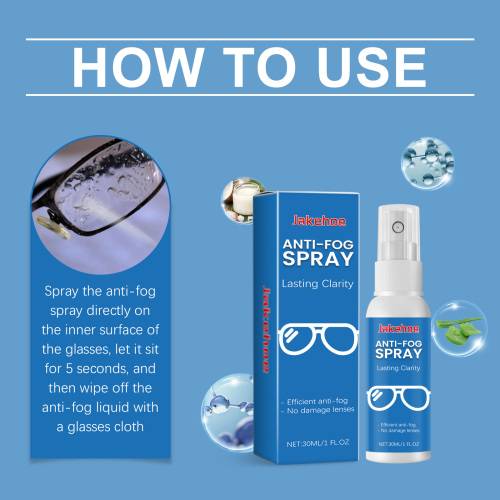 Anti-Fog Glasses Cleaning Spray