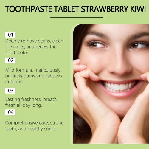 Strawberry Kiwi Toothpaste Tablets