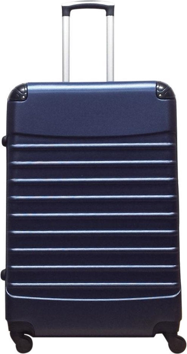 2-Piece Dark Blue Hardshell Luggage Set – Monaco