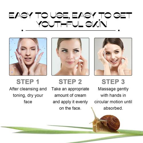 Snail Mucin 92% Moisturizer, Smoothing Face Cream