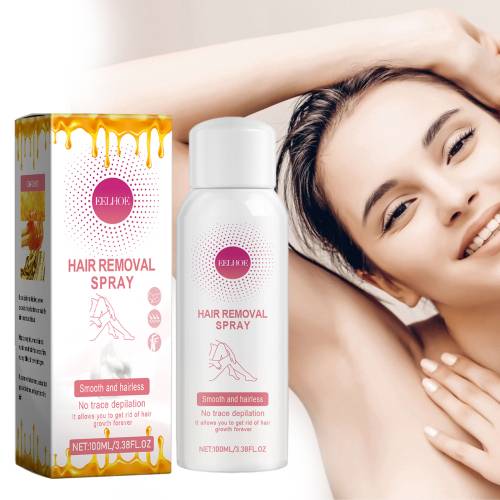 Underarm Hair Removal Spray with Honey & Aloe
