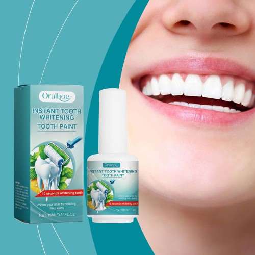 Tooth Stain Removal Paint with Lemon & Mint