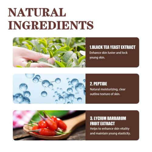 Black Tea Firming Face Cream with Peptide & Goji