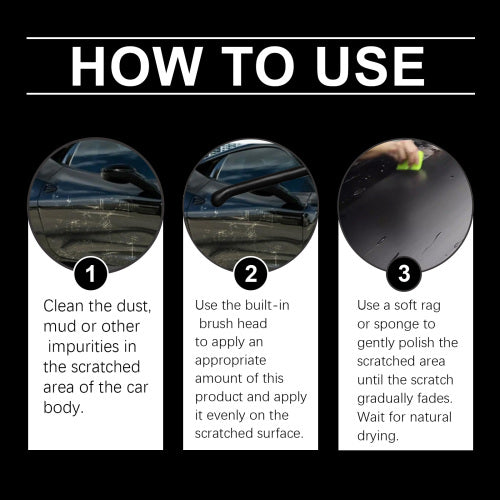 Nano Scratch Repair Coating, Black