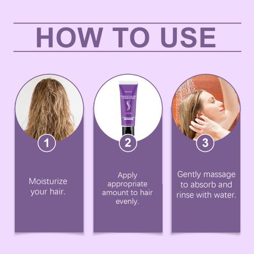 Purple Conditioner for Blonde & Gray Hair