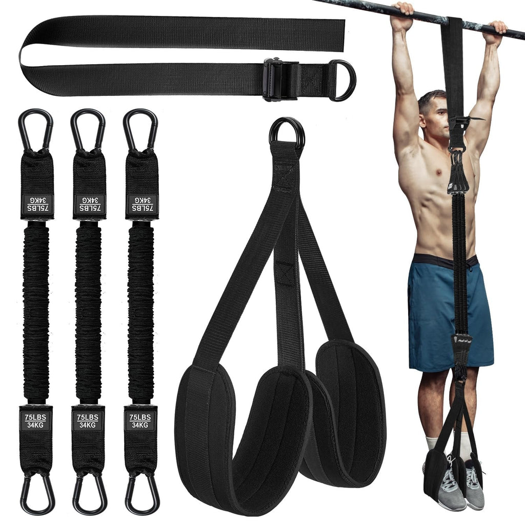 Pull-up assistance band with double foot system | zavevo