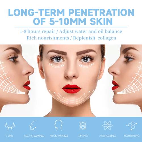 V-Line Lifting Face Mask with Ear Loops, Collagen & Hyaluronic Acid