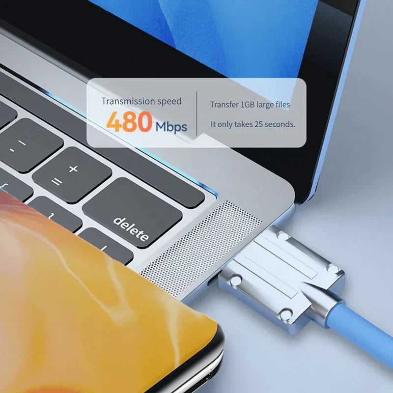 180° rotatable quick charger cable | zavevo
