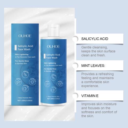 Salicylic Acid Face Cleanser, Pore Clearing