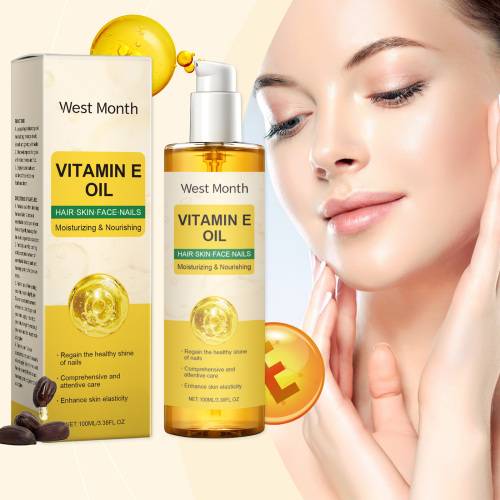 Vitamin E Oil for Skin, Hair & Nails