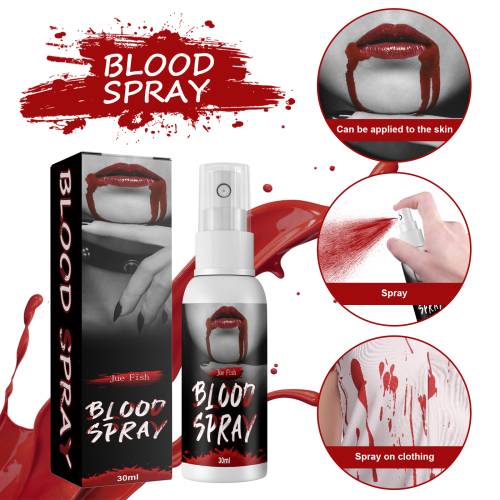 Fake Blood Spray for Halloween & Film Makeup