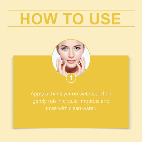 Turmeric Face Scrub with Aloe & Walnut