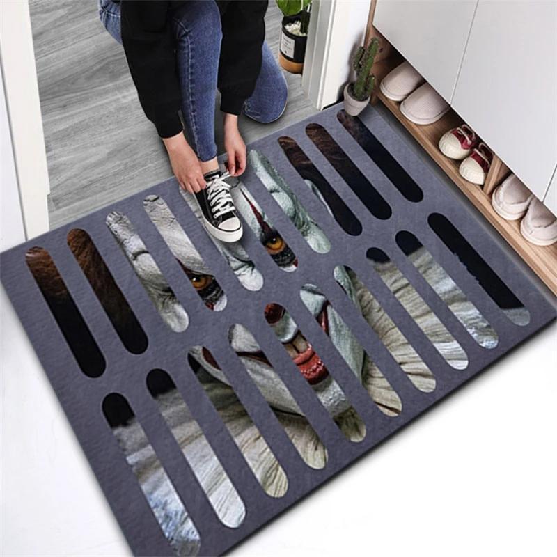 (Halloween Promotion) Clown Trap Visibility Rug for Halloween | zavevo