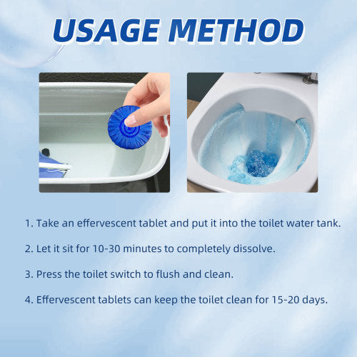 Automatic Toilet Bowl Cleaner Blocks