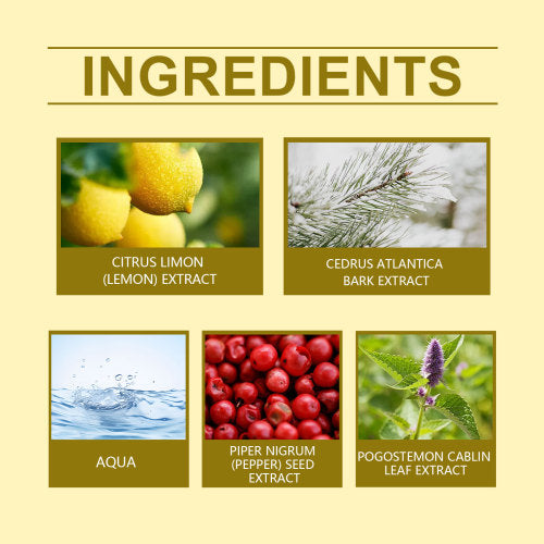 Lemon Perfume with Pepper & Patchouli