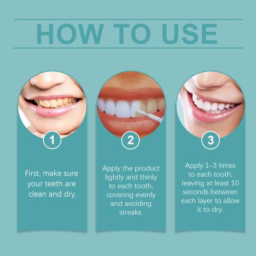 Smoker's Tooth Stain Cleaning Paint