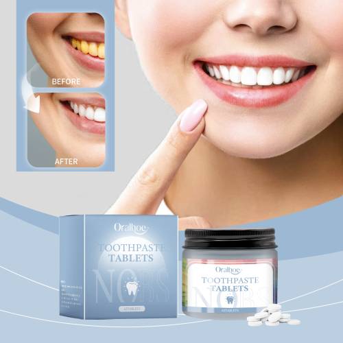 Baking Soda Sea Salt Toothpaste Tablets