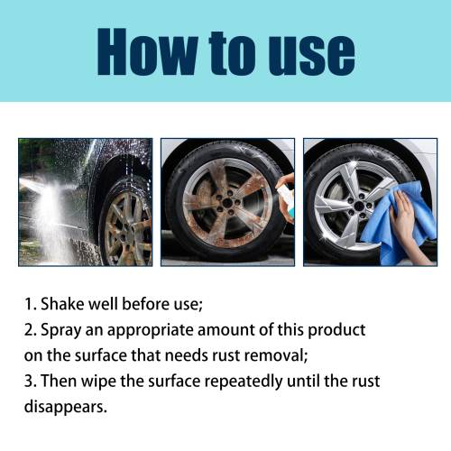 Iron Remover Spray, Strong Formula