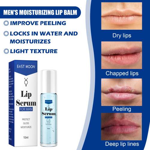 Roll-On Lip Serum with Ceramide, Argan & Jojoba