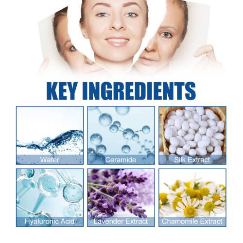 Overnight Face Cream with Ceramide & Silk Extract