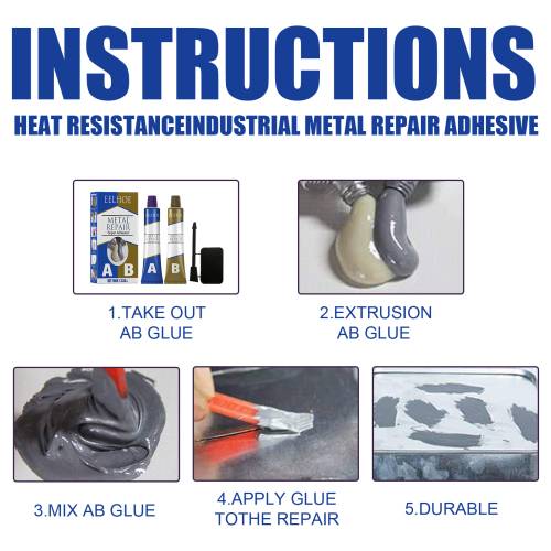 High-Temp Metal Casting Repair Adhesive