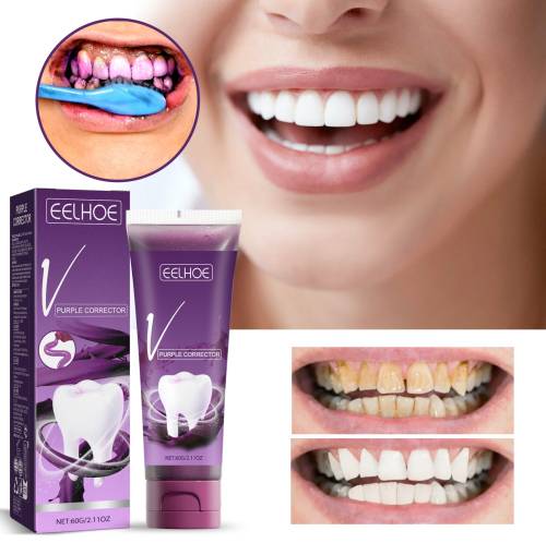 V34 Purple Tone Toothpaste
