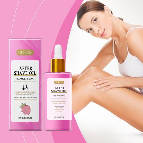 Strawberry Aftershave Oil with Jojoba