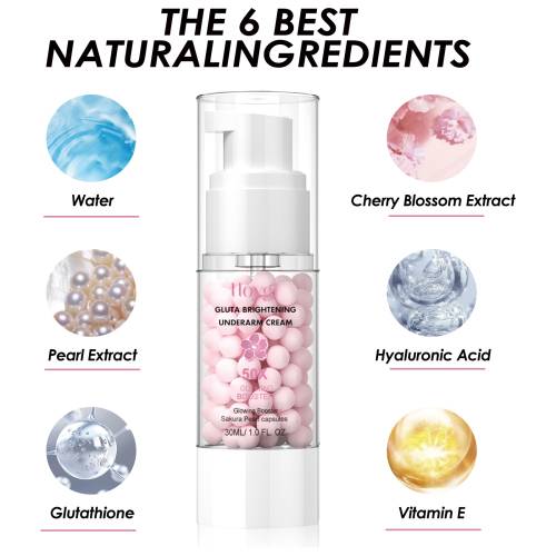 Underarm Brightening Cream with Cherry Blossom & Pearl