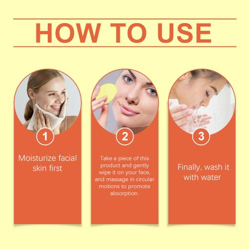 Turmeric Kojic Acid Cleansing Pads for Face, Deep Pore Cleansing