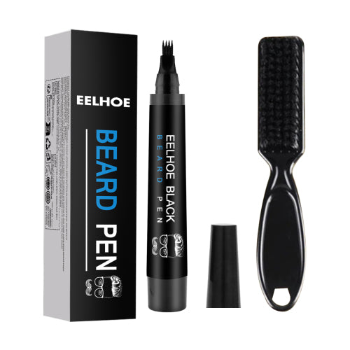 Waterproof Beard Filler Pen Kit, Sweat-Resistant
