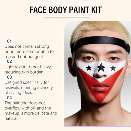 Halloween Face Paint Set
