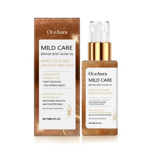 Rose Gold Bronzer Body Shimmer Oil