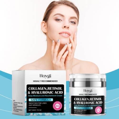Collagen Face Cream with Hyaluronic Acid & Vitamin E