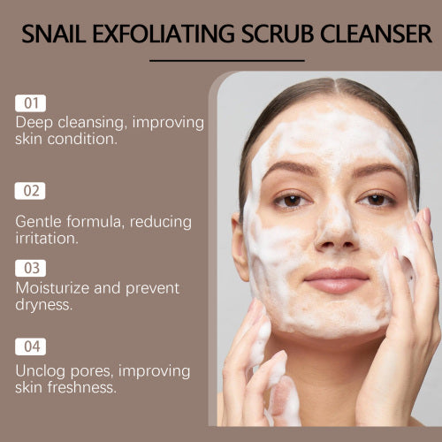 Snail Moisturizing Face Cleanser