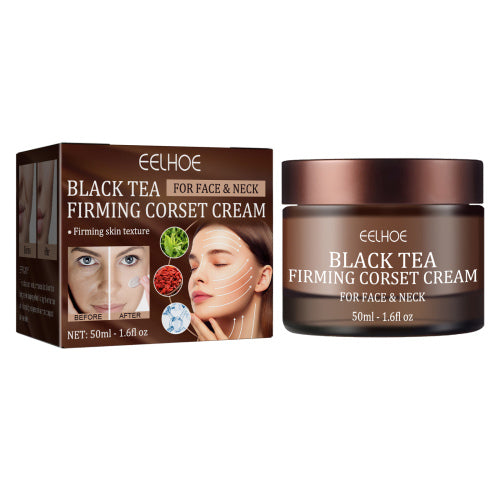 Black Tea Firming Face Cream with Peptide & Goji