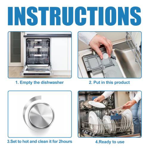 Dishwasher Cleaning Sheets