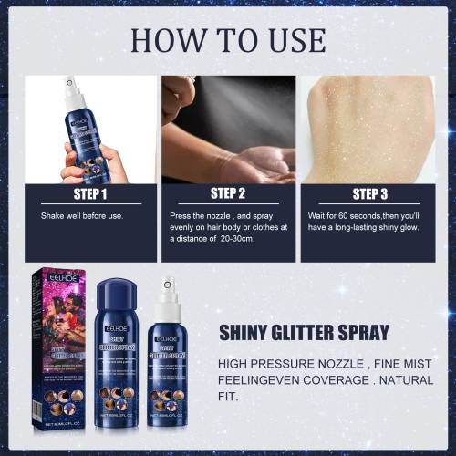 Party Glitter Spray