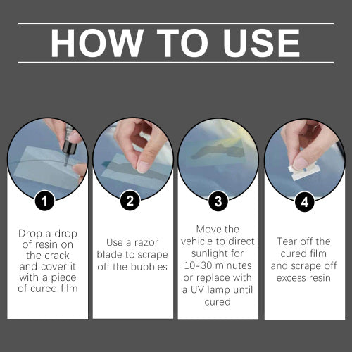 Glass Care Repair Kit