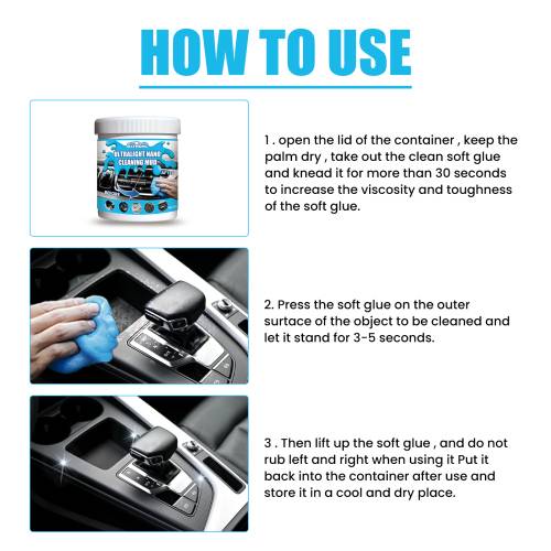 Cleaning Slime for Car Vents & Keyboards