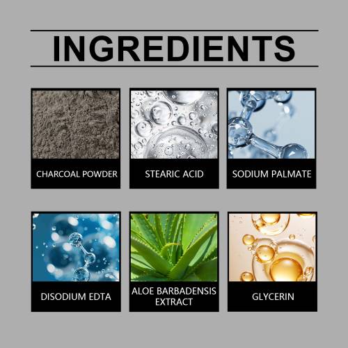 Volcanic Mud Charcoal Face Soap, Deep Pore Cleansing