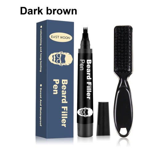 Beard Filler Pen with Detachable Brush