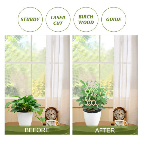 Wooden Pot Trellis