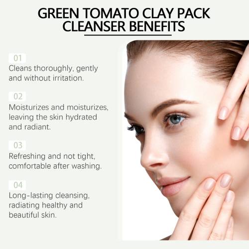 Green Tomato Face Cleanser with Vitamin C & Tea