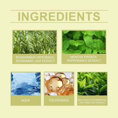 Rosemary Hair Spray with Peppermint & Tea Tree