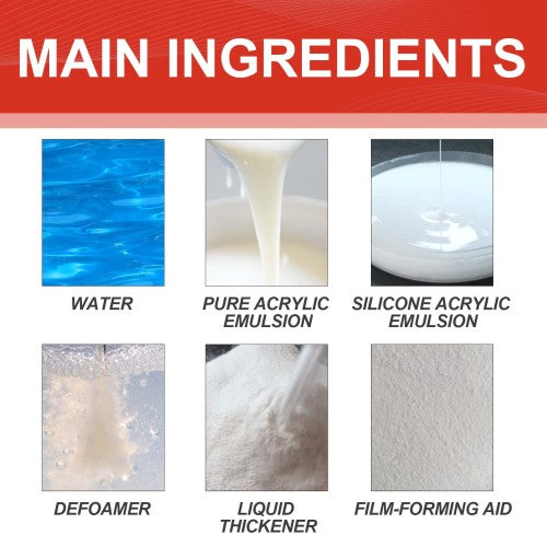 Clear Waterproof Coating, 300 g Set