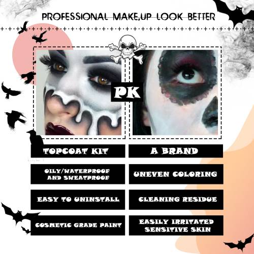 Halloween Face & Body Paint Kit