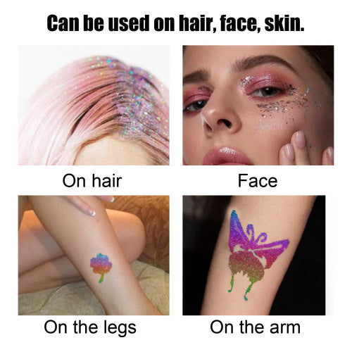 Glitter Body Glue Gel for Face & Body Art